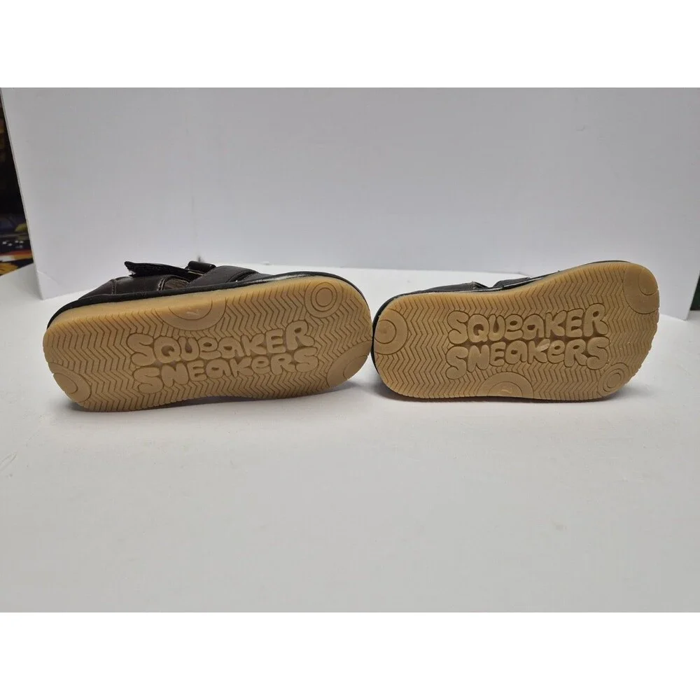 Squeaker Sneakers Brown Sandals Childrens Girls Size 23/7